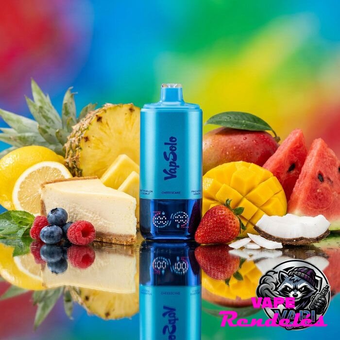 VapSolo 180K Sixer – Cheesecake & Pineapple Lemon & Blueberry Sour Raspberry & Strawberry Mango & Lemon Lime & Watermelon Coconut 5%