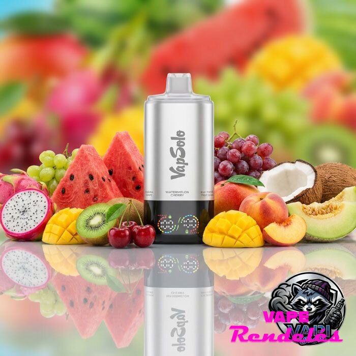 VapSolo 180K 6in1 Sixer – Watermelon Cherry & Kiwi Passion Fruit Guava & Mango Peach & Pink Lemon & Coconut Melon & Sakura Grape 2%